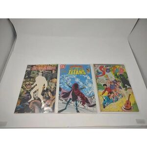 DC Comics Vintage Lot Copper Silver Age Animal Man New Teen Titans Swing Scooter